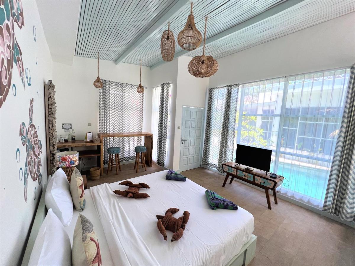 Hotel Flamingo Gili Trawangan Exteriér fotografie