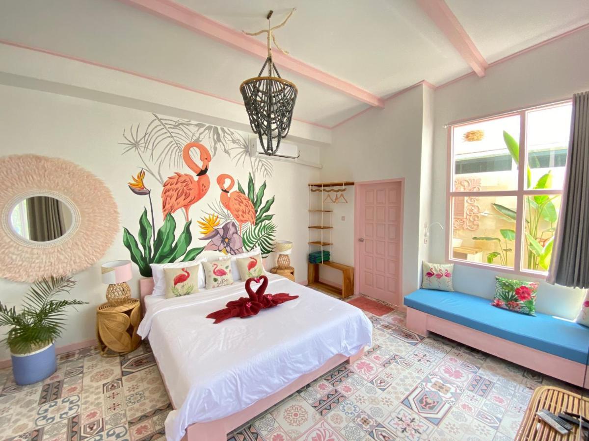 Hotel Flamingo Gili Trawangan Exteriér fotografie